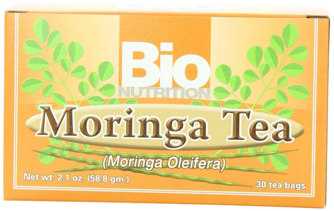 Bio Nutrition Moringa Tea Bags, 30 Count