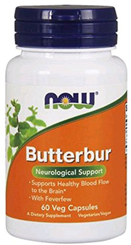 NOW Foods Butterbur 60 VegiCaps