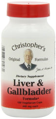 Dr. Christopher's Original Formulas Liver and Gall Bladder Formula Capsules, 100 Count