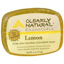 Clearly Natural Glycerine Soap Bar Lemon - 4 Oz