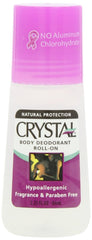Crystal Deodorant Roll-On Hypoallergenic Flavor 2.25 fl.oz