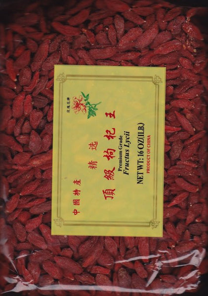 Goji Berry (Fructus Lycii) 1 Lb -Premium Grade – Nature & Herbs