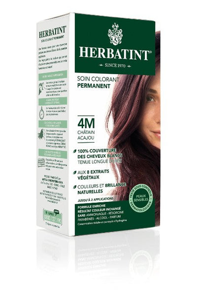 Herbatint Hair Color, 4M Mahogany Chestnut, 4.56 Fluid Ounce