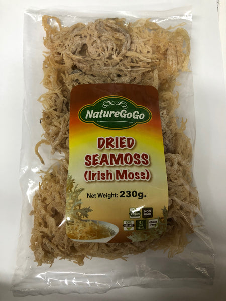 NatureGoGo Dried Seamoss (Irish Moss) 230 g