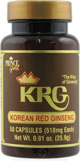 Prince of Peace Korean Red Ginseng Capsules, 50 Count
