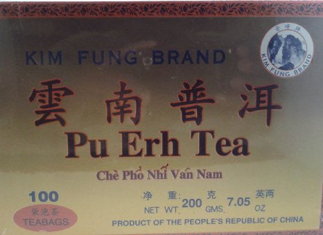 Kim Fung Brand Pu Erh Tea Tea Bags 100ct