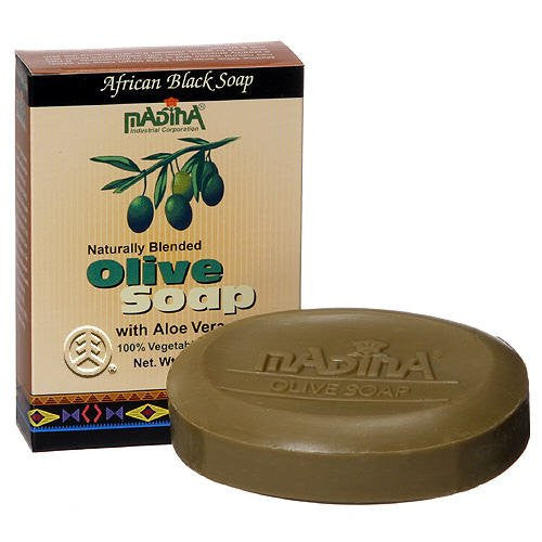 Madina Olive Soap 3.5 Oz with Aloe Vera