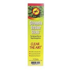 Neem Aura Naturals Outdoor Citronella Sticks, 10 Count