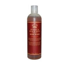 Nubian Heritage: Honey and Black Seed Body Wash, 13 oz