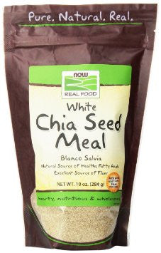 Now Foods White Chia Seed Meal, 10-Ounces
