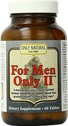 Only Natural for Men Only Ii, 60-Count