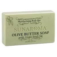 Olive Butter Soap with Grape Seed Oil (5.0 Oz/per Bar X 6 Bars )