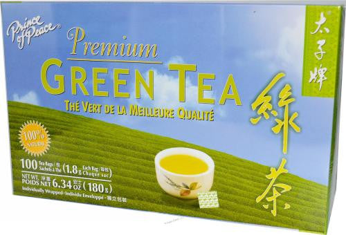 Prince of Peace Premium Green Tea, 100 Count