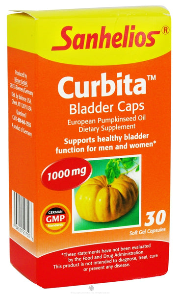 Sanhelios - Curbita Bladder Caps 1000 mg. - 30 Softgels