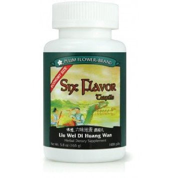 Plum Flower Six Flavor Teapills ECONOMY SIZE 1000 pills