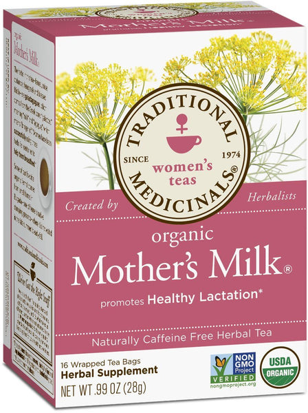 Traditional Medicinals Organic Mother's Milk, 16-Count Boxes, 0.99 oz.