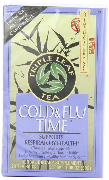 Triple Leaf Cold & Flu Time 20 Tea Bags