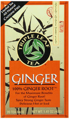 Triple Leaf Tea Ginger 20 Tea Bags