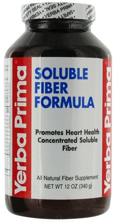 Yerba Prima Soluble Fiber Formula 12 oz