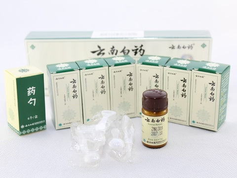 Yunnan Baiyao Powder 4 g x 6 bottles per box EXP:07/2025