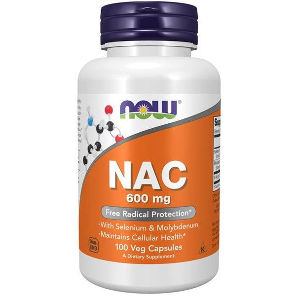 NOW Foods Nac-Acetyl Cysteine 600mg, 100 Vcaps
