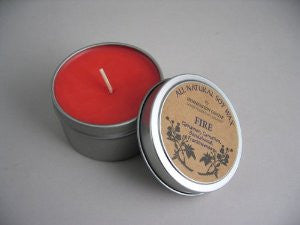 All Natural Soy Wax by Bennington Candle Travel Tin Size