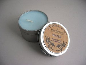 All Natural Soy Wax by Bennington Candle Travel Tin Size