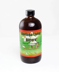 Herboganic Moringa Living Bitters Detox and Energy Beverage 16 oz