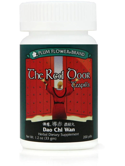 Plum Flower, Red Door Formula, Dao Chi Wan, 200 ct