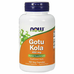 NOW Foods Gotu Kola 450 mg, 100 Capsules