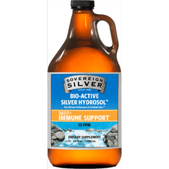 Sovereign Silver - 64oz (1892 ml) Silver Hydrosol Cap – 10 PPM